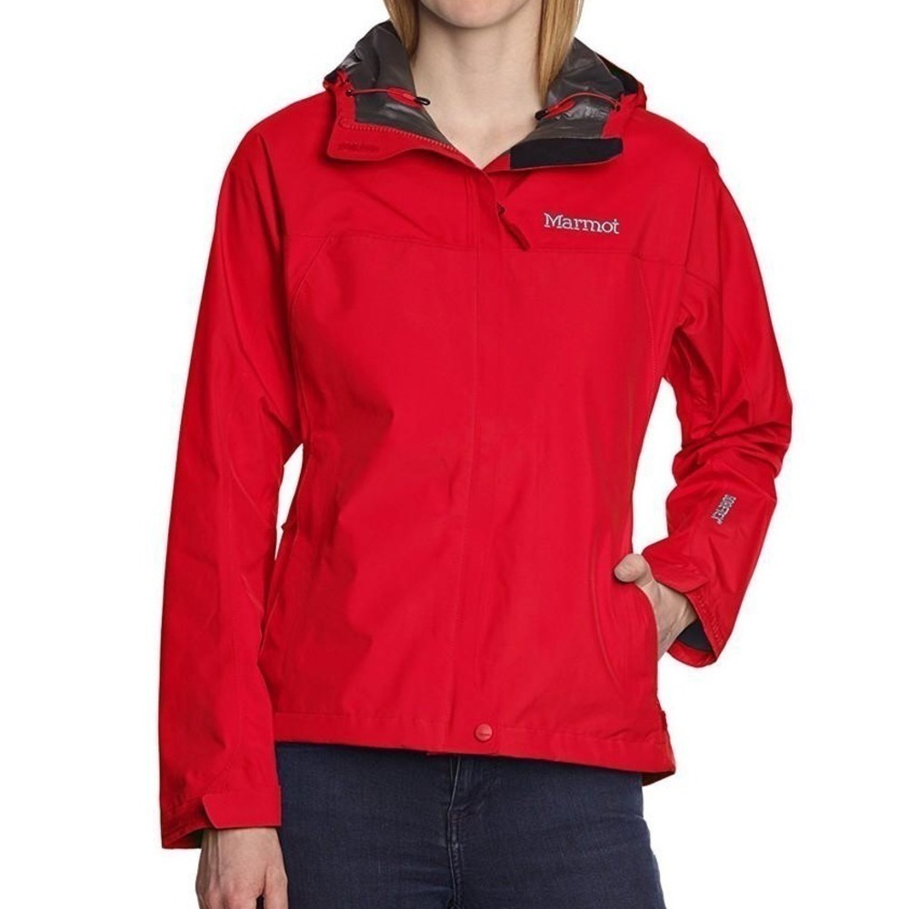 Red Orange Women's Marmot Minimalist Jacket Size XS